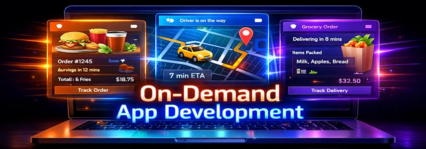 On-demand App Development Company - Maxtra Technologies